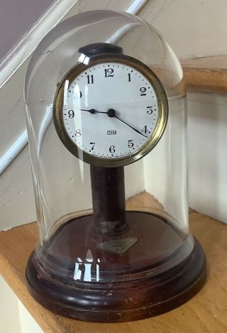 Vintage Poole Clock Co.  York Electro Magnetic Battery Electric Clock Not/wor