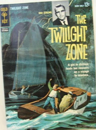 The Twilight Zone 1 - Gold Key 1962 - Rare 1st Issue - Twilight Zone 1 Comic