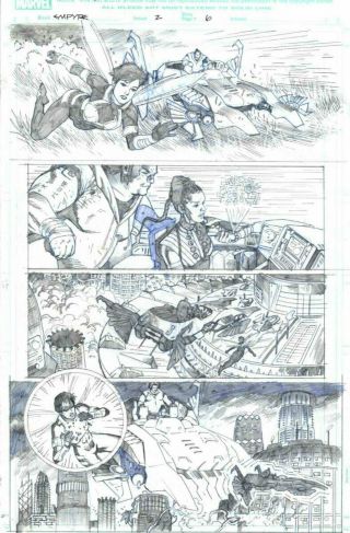 Lan Medina Empyre Issue 2 Page 6 Marvel Art