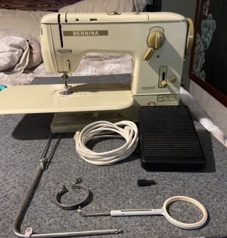 Vintage Bernina 730 Record Swiss Sewing Machine