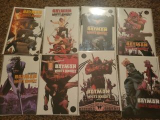 Batman: Curse Of The White Knight Complete Set 1 - 8 Cover A