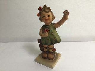Vintage - Hummel/goebel Figurine “spring Cheer” Tmk - 5 The Last Bee 72