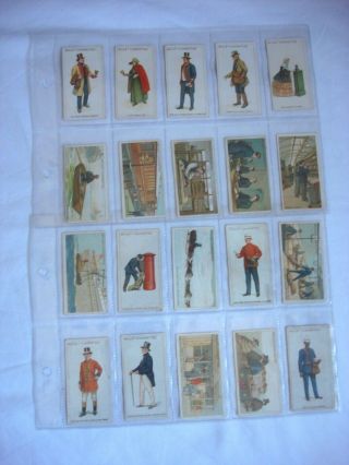WILL ' S VICE REGAL TOBACCO CARD SET - ROYAL MAIL - FULL SET - DATE 1913. 3