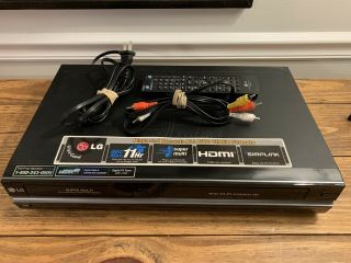 Vintage Lg Rc797t Dvd Recorder Vcr Combo With Remote Control Great