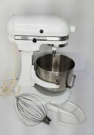 Vintage Hobart Kitchen Aid Stand Mixer K5 - A 5 Quart 10 Speed W/ Lift Kitchenaid