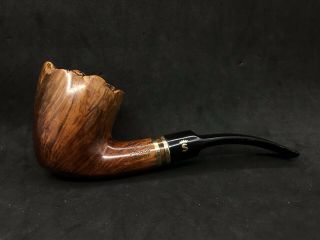 Danish Estates: Stanwell Brass Band (63) (made In Denmark) Smooth Plateau Pipe