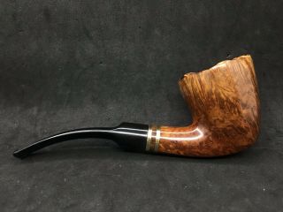 Danish Estates: Stanwell Brass Band (63) (Made in Denmark) Smooth plateau pipe 2