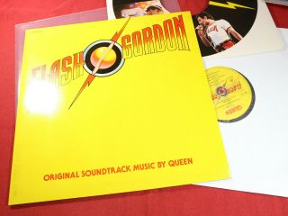 Queen Flash Gordon Soundtrack - Lp Emi 1c 064 - 64203 Germany 1980 Near