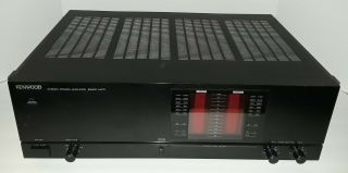 Vintage Kenwood Basic M1d Stereo Power Amplifier (1987 - 90) 2x125 Watt -