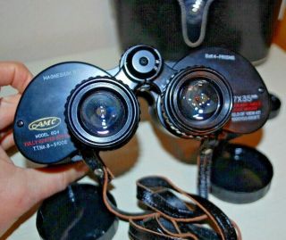 Vintage AMC Model 604 7X35 Binoculars Extra Wide Angle Field of View 1000 Yds 4
