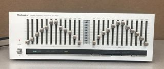 Vintage Technics Sh - 8020 Stereo Graphic Equalizer