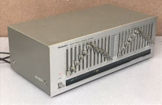 VINTAGE TECHNICS SH - 8020 STEREO GRAPHIC EQUALIZER 3