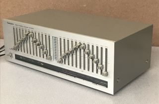 VINTAGE TECHNICS SH - 8020 STEREO GRAPHIC EQUALIZER 4