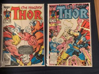 The Mighty Thor 338 & 339 (marvel 1983) 2nd Beta Ray Bill,  1st App Stormbreaker