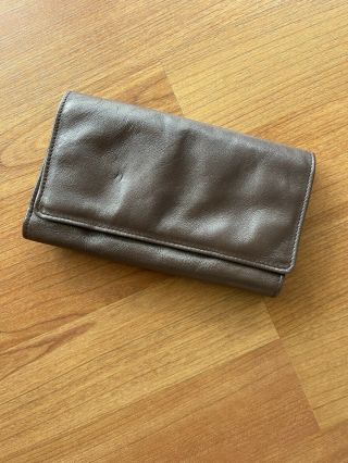 Vintage Alfred Dunhill Tobacco Pipe Rotator England Tobacco Pipe Wallet Brown
