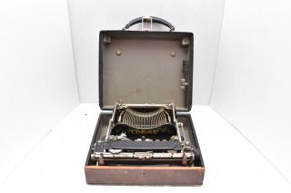 Corona Portable Typewriter No 3 - 1917 W Case Atq Parts Repair Vintage Folding