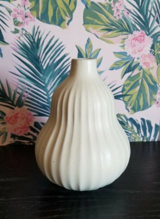 Jonathan Adler Relief Slide Vase Retired Design Ceramic