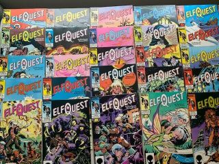 Elf Quest Marvel/epic Comics 1985 1 - 32 Complete Run Reader Copies Wendy Pi