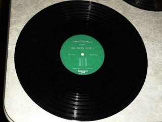Green Berets Orig 1967 John Wayne Movie Set Of Radio Spot Ads 33.  3 Rpm Vinyl