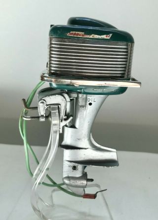 Vintage K&o Mercury Mark 55 40hp Toy Outboard Motor Battery Operated Parts Motor