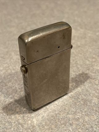 Vintage Hw Hahway Nickel Plated German Push Button Lighter Circa 1914 Ex
