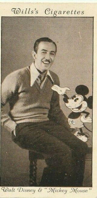 Walt Disney 1929 & 1934 Cards (kf107)