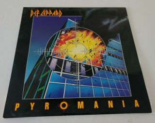 Def Leppard - Pyromania (vinyl,  Lp,  1983) Mercury - 810 308 - 1 M - 1 - Rock