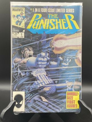 1985 Marvel Comics The Punisher 1 2 4 Limited Issue Series Vf/vf,