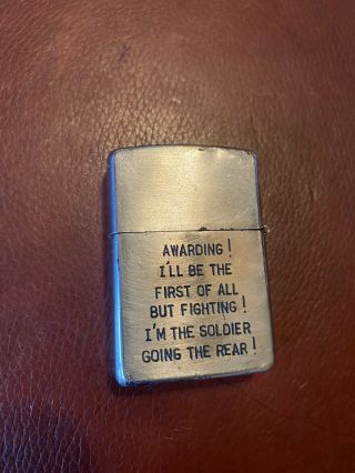 vintage military zippo lighters vietnam Airborne special forces 3