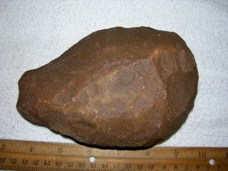 Hand Axe Early Man Paleolithic Acheulean Chopper Blade Tool Africa 6 Inch X5