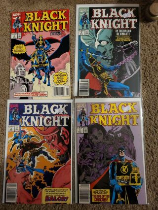 Black Knight 1990 Marvel Comic Books 1 2 3 4 Run Set Eternals 1st Appearance