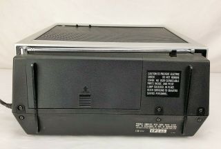 Vintage 1970 ' s Panasonic CT - 551 4 