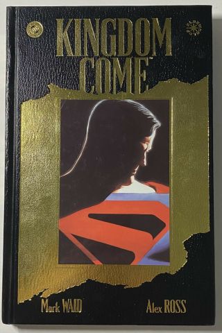 Superman Kingdom Come Hardcover Waid & Alex Ross Dc Comics Gold Foil Hardcover