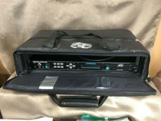 Vintage Peavey Pro - Fex Ii Programmable Midi Multi - Effects Preamp With Case