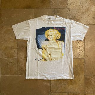 Vintage 1990 Madonna Blond Ambition World Tour Shirt