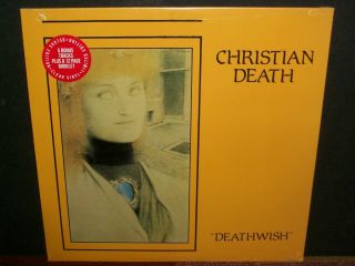 Christian Death - Deathwish Lp Clear Vinyl