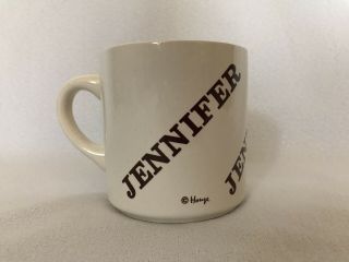 Jennifer Coffee Tea Mug Houze Made In Usa Jennifer 1970 