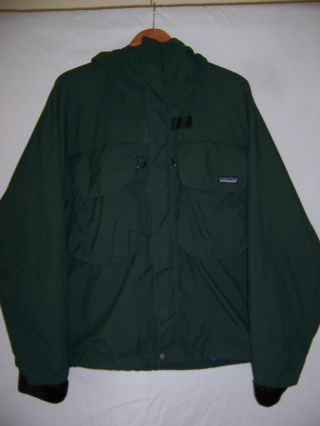 Patagonia Sst Jacket,  Size Xl,  Vintage 1996,  Fly Fishing And Fishing Jacket
