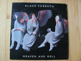 Black Sabbath Heaven And Hell 1980 Warner Bros Vinyl Lp Record Album R 122528