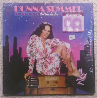Donna Summer 2 Lp Greatest Hits On The Radio 1979 Shrink/hype/poster Nm