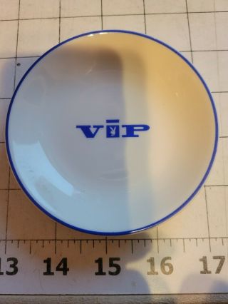 Authentic Vintage Playboy Club Vip Bunny White China Syracuse 62 - D April 1963