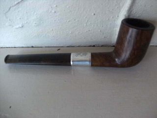 Antique/vintage Smoking Pipe,  Silver Banded A.  O 1901 (adolphe Oppenheimer)