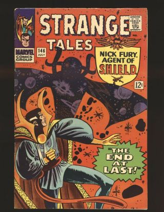 Strange Tales 146 - Last Ditko Issue Fine Cond.