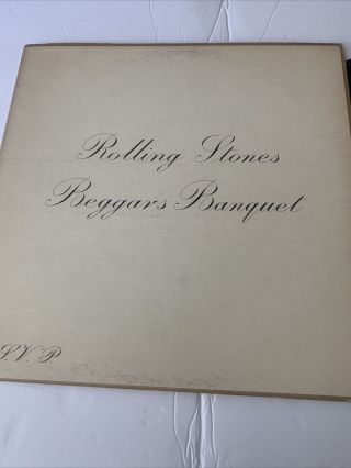 Rolling Stones - Beggars Banquet Lp - 1968 First Press Ps 539,  Exc Vinyl
