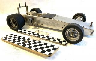 Vintage 1/8 Mce 1000 Model Car Enterprises Scale Rc Gas Car For Parts/repair
