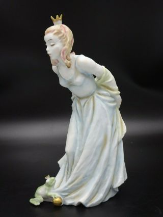 Vintage Rosenthal " Frog Queen " Princess & Frog Figurine 1793 Rare 11 " Version