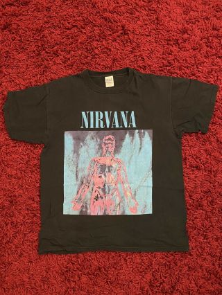 Vintage Nirvana Sliver Shirt Large 90s
