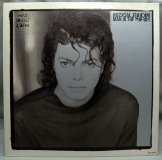 Sp Michael Jackson ‎– Man In The Mirror 1988 Holland Press