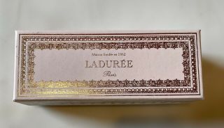 Laduree Paris Small Empty Pale Pink Gift Storage Box 5.  75” L X 2.  25 W X 2 " High
