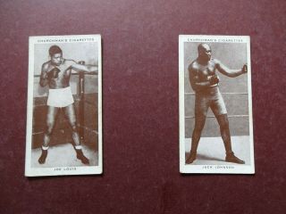 Boxing Personalities Issued 1938 By Churchman Set 50